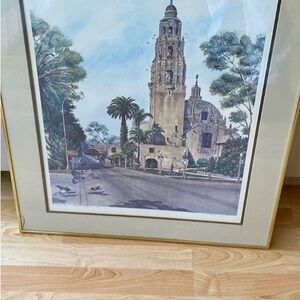 Framed Architectural Art Print
